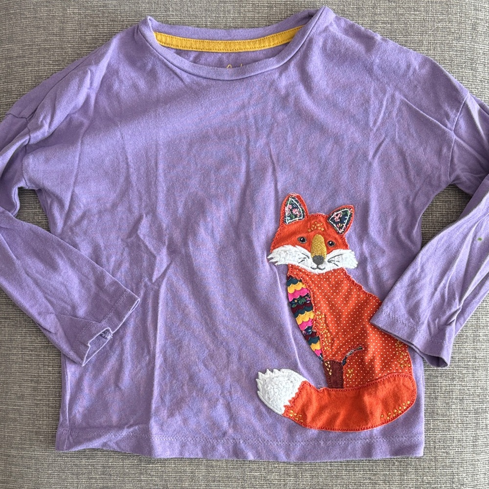 Fox Appliqué top